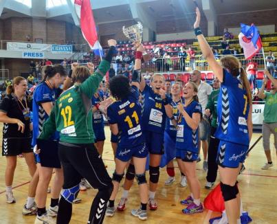 HCM Baia Mare a câştigat Cupa României la handbal feminin de la Oradea (FOTO)